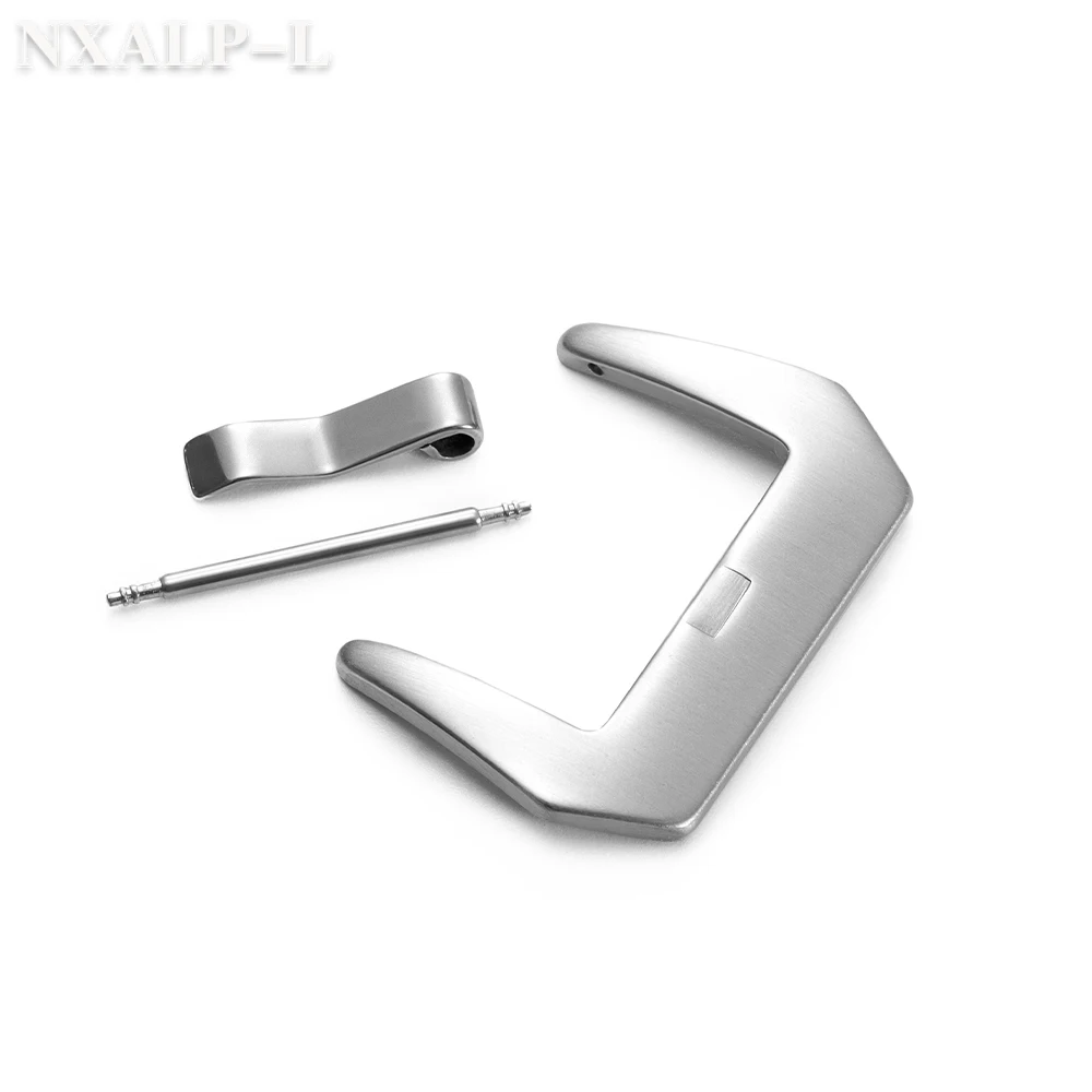 304 สแตนเลสสตีลนาฬิกาสําหรับ Panerai PAM Universal Watch Band Clasp Matte & Polished Solid Pin Buckle 16/18 /20/22/24/26 มม.