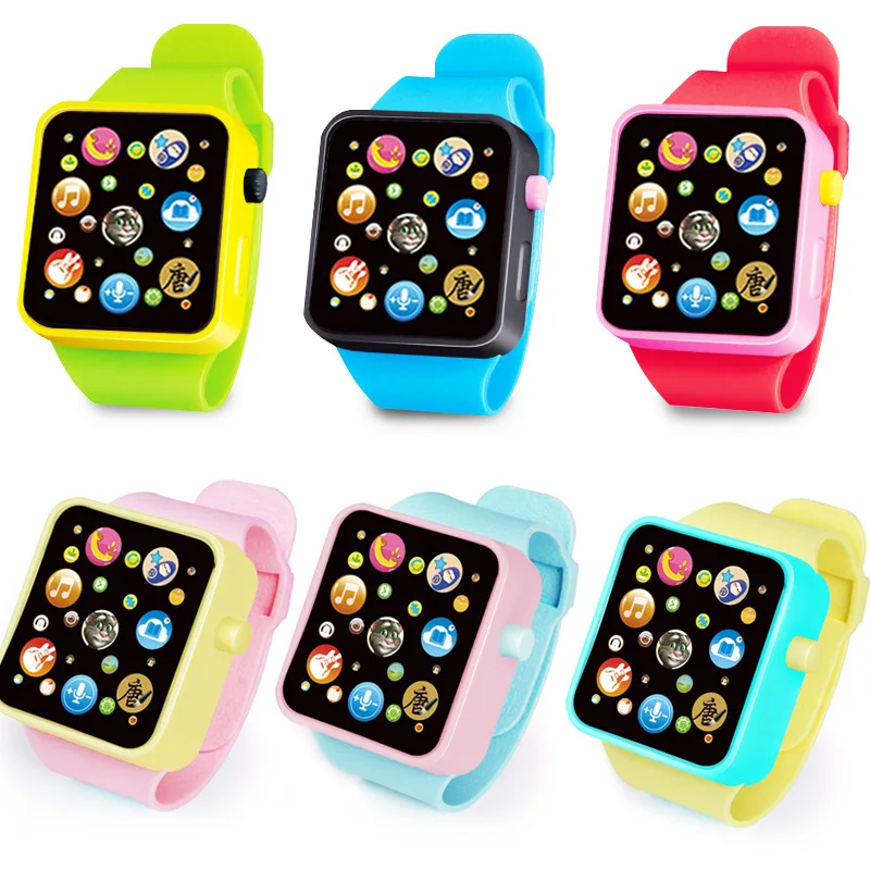 Kids Simulation Watch Toys Early Learning Intelligent with Music Boys and Girls Storytelling Tang Poetry Singing Toys Watch