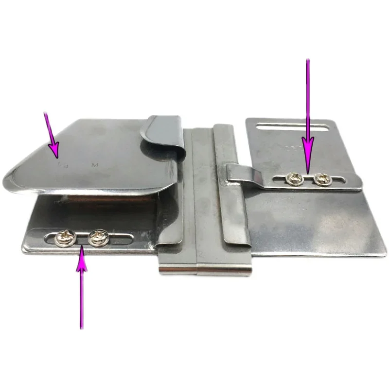 Sewing Machine Accessorie Upper Zipper Hemming Attachment Zipper Installation Positioner Hemming Pull Tube Hemming Device