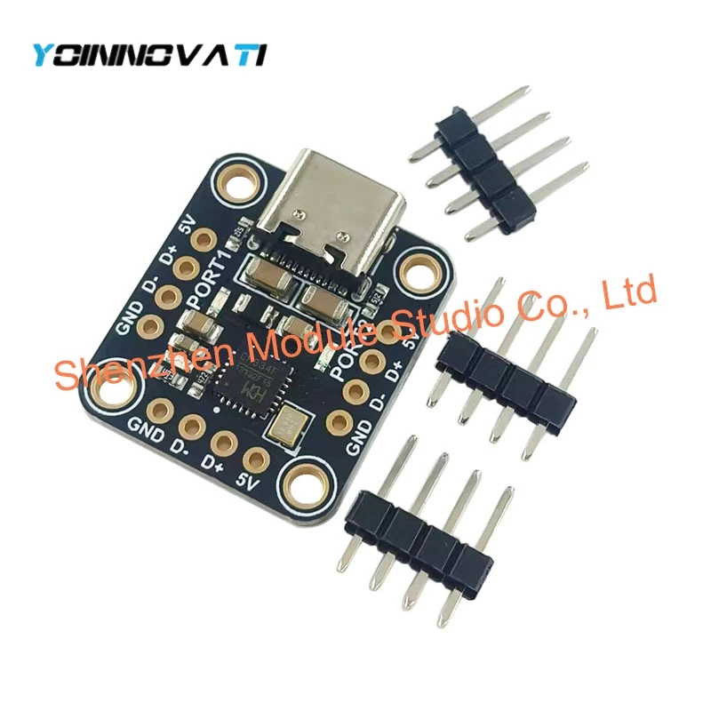 1PCS 3PCS CH334F Mini 2-Port USB Hub Breakout Board Single Or Triple Pack for Enhanced Connectivity