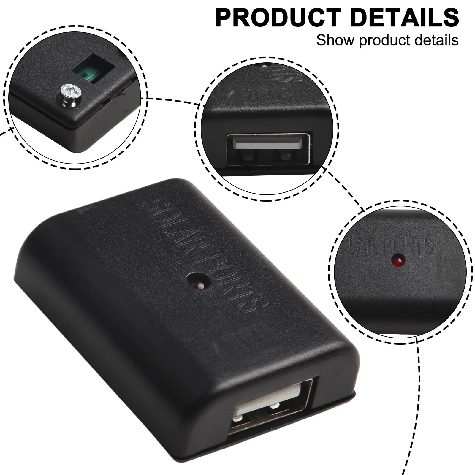 35*30*12mm single USB Power Voltage Controller Portable And Easy To Carry Stable Performance Wide Range Of Applications