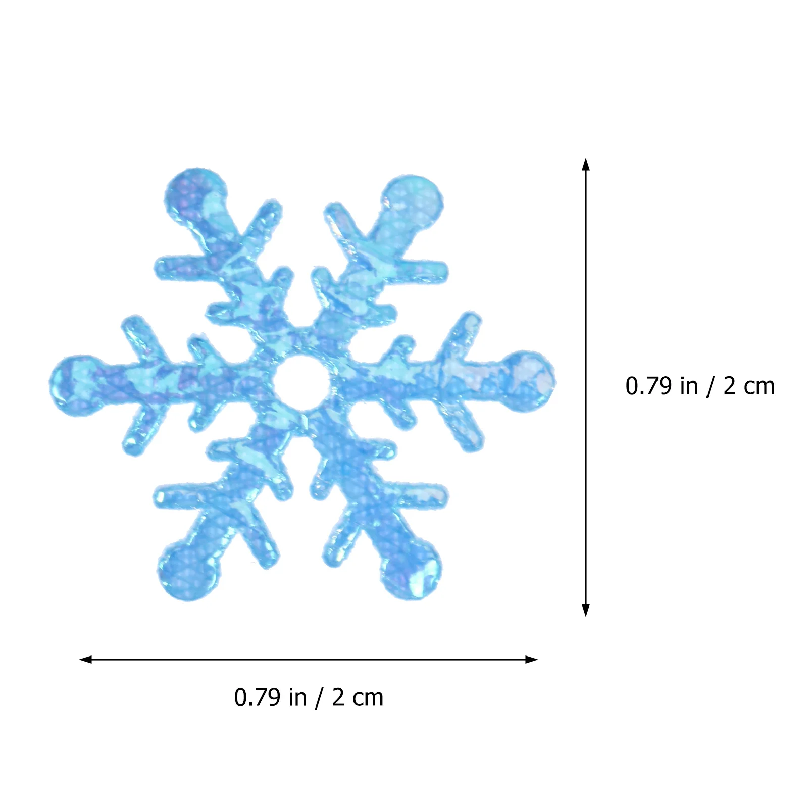 

600Pcs Snowflake Confetti Delicate Decorative Confetti Suitable Christmas Party Supplies Snowflake Xmas Decoration