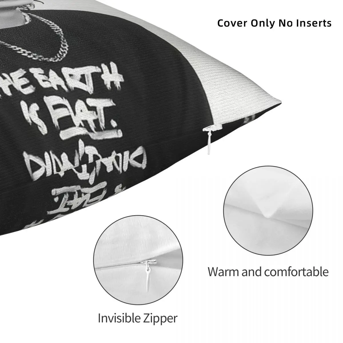 SUGA Yoongi Concert Square Pillowcase Polyester Linen Velvet Pattern Zip Decor Throw Pillow Case Sofa Seater Cushion Cover 45x45
