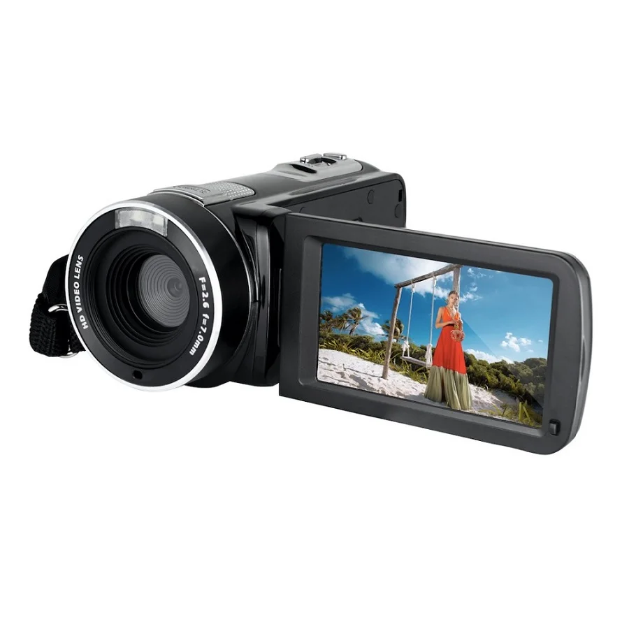 

1080P Full HD Digital Video Camera FHD Camcorder With 24MP 16x Digital Zoom