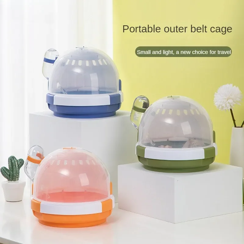 New Creative Outdoor Portable Pet Nest Handheld Portable Out of Cage Hamster Cage Golden Bear Pet Nest Home Landscaping Supplies