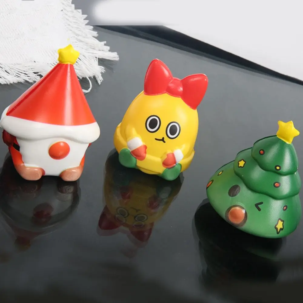 

Sensory Toys Christmas Squeeze Toys Christmas Tree Santa Clause Santa Clause Fidget Toy Quick Rebound Cartoon Christmas Tree Toy