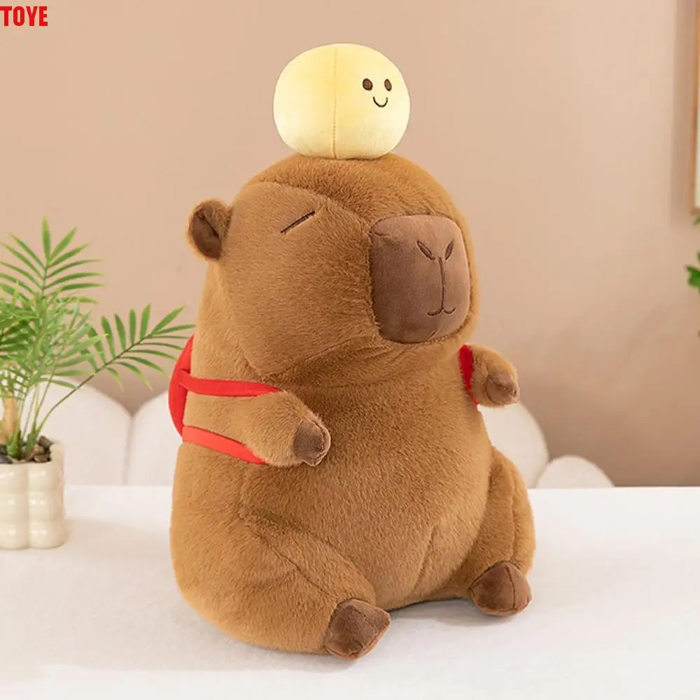 

Kawaii Ping-pong Capybara Plush Doll Sport Simulation Capybara Plush Toy Cartoon Fluffy Capibara Fluffty Doll Birthday Gift