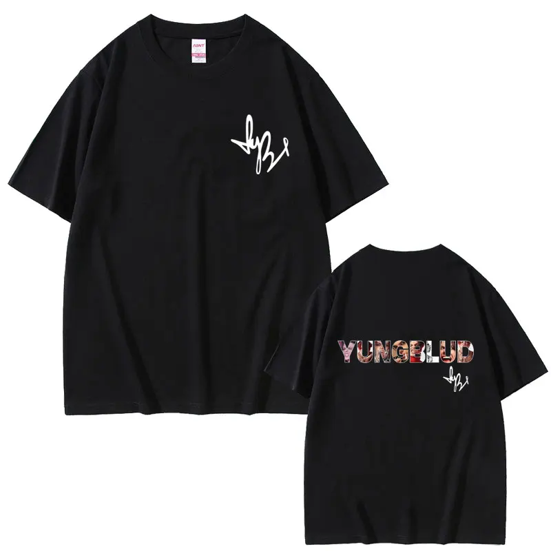 

Rocker Yungblud Music Album Cover Graphic T-shirt Summer Men Women Fashion Retro Rock Streetwear Male Gothic Oversized T Shirts