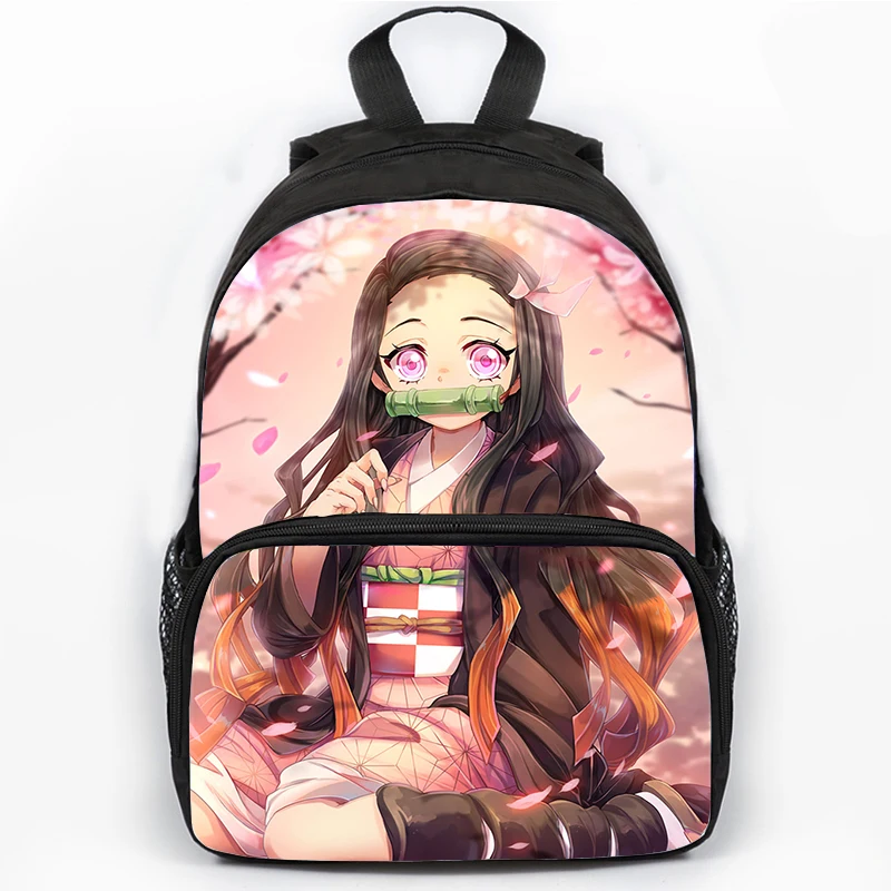 Kinder Dämonen töter Kimetsu kein Yaiba Rucksack Junge Mädchen Manga Schult asche Mochila Top-Qualität Kinder Anime Bücher tasche Reise Tages rucksack