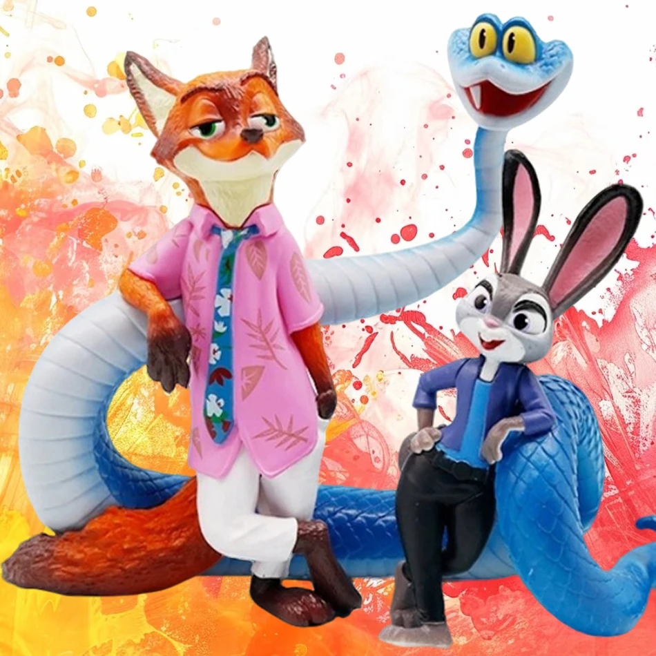 18 سنتيمتر Zootopia الحيوانات ألعاب شخصيات الحركة أرنب جودي هوبس الثعلب نيك وايلد فيلم الاطفال هدية جمع أرقام #1