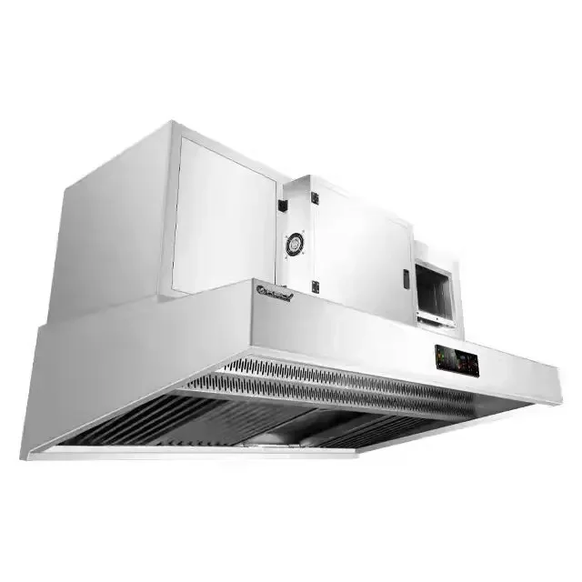 

Smokeless Smart Commercial Purification System All in one Kitchen Hood