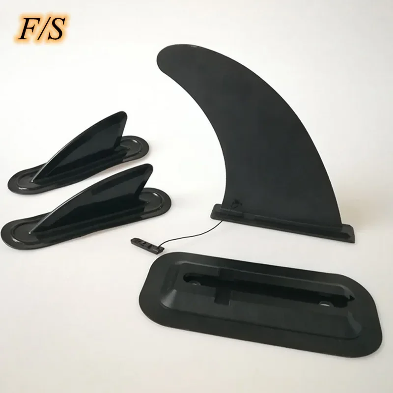 Long Plate Fin American Box SUP Center Ankle Inflatable Paddle Board Fin