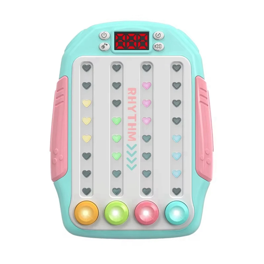 A44U Quick Push Game Eye Sensory Console Multiplayer Versus Board Game Dance Master Handheld Gamepad Hand Training Toy B