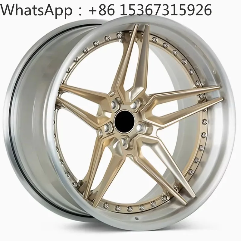 17/22 Inch Multi PCD 5x112 5x114.3 5x120 Custom Forged Aluminum Alloy Wheel Rims For New Passenger Cars