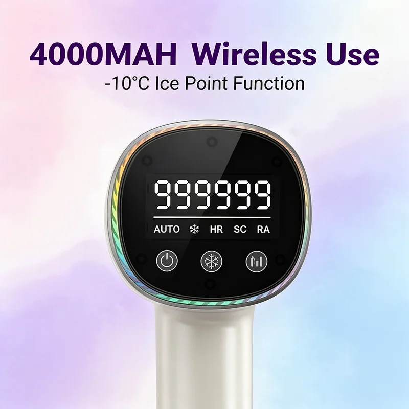 Women's Laser Epilator Hair Removal Device Electric Facial Shaver IPL Permanent Hair Removal Machine Adult Clearance
