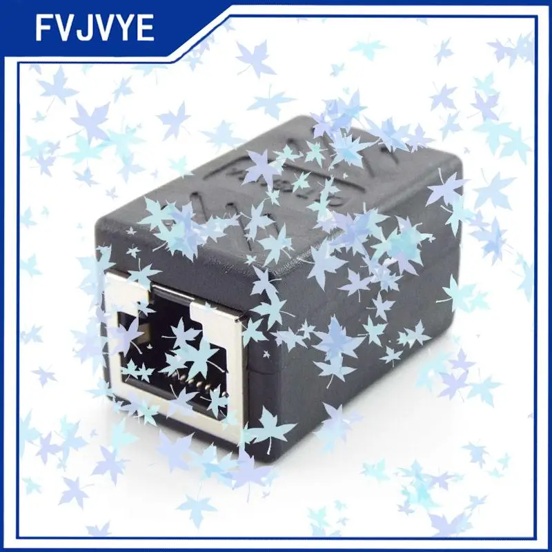 RJ45 Coupler Ethernet Cable LAN Connector Inline Cat7/Cat6/Cat5e Network Cable Extender Adapter Female To Female 8P8C ShieldedA2