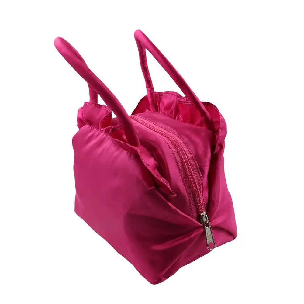 

Ruffle Embroidery Flower Handbag Leaf Phone Bag Zipper Flower Wrist Bag Hanfu Storage Bag Shopping Bag Ethnic Style Tote Bag