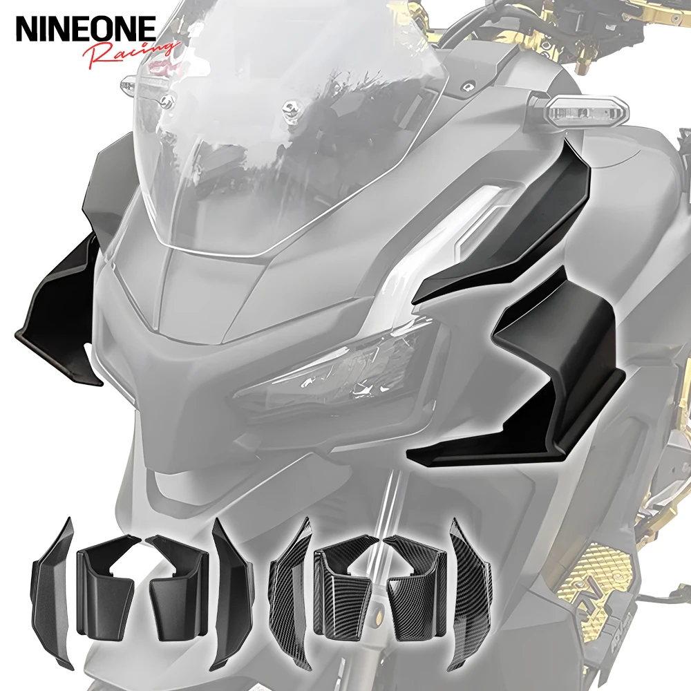 

Side Upper Winglet Front Spoiler Fairing Aerodynamic Fixed Winglets Air Deflector Wing For Honda ADV 160 ADV160 2022-2025 ABS