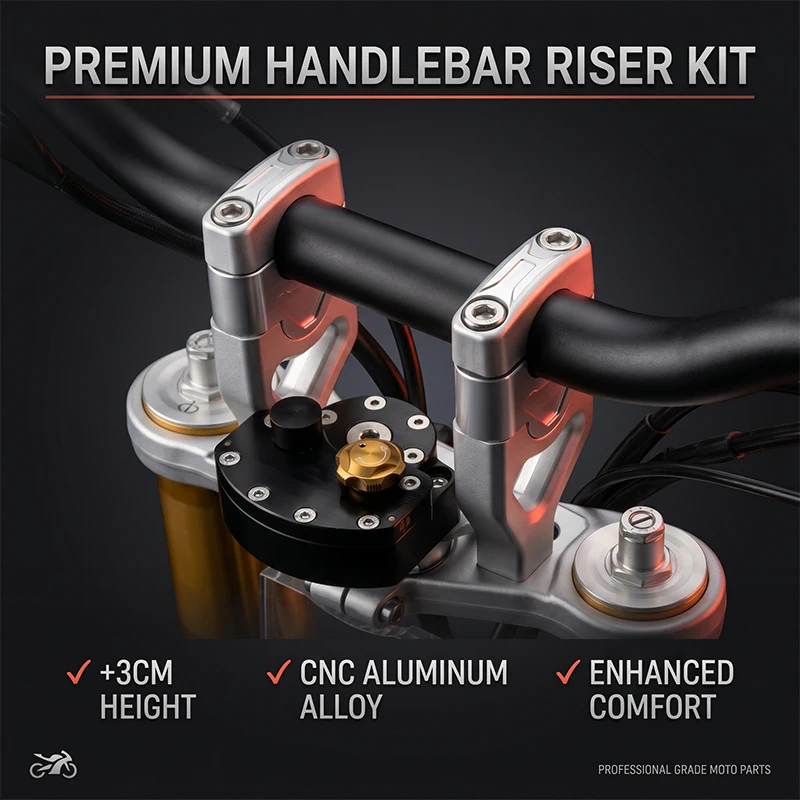 DSX625 Handlebar Riser Kit For VOGE DS625X DS525X Motorcycle Handle Booster Handle Bar CNC Aluminum Raisers