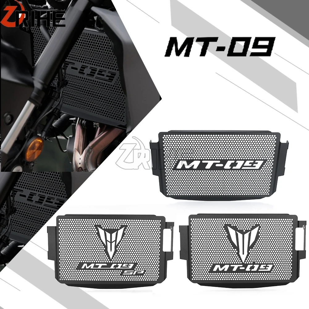

2025 2024 2023 2022 2021 MT09SP MT 09 mt09 MT-09 SP мотоциклетная алюминиевая решетка радиатора Yamaha, защитная крышка, детали