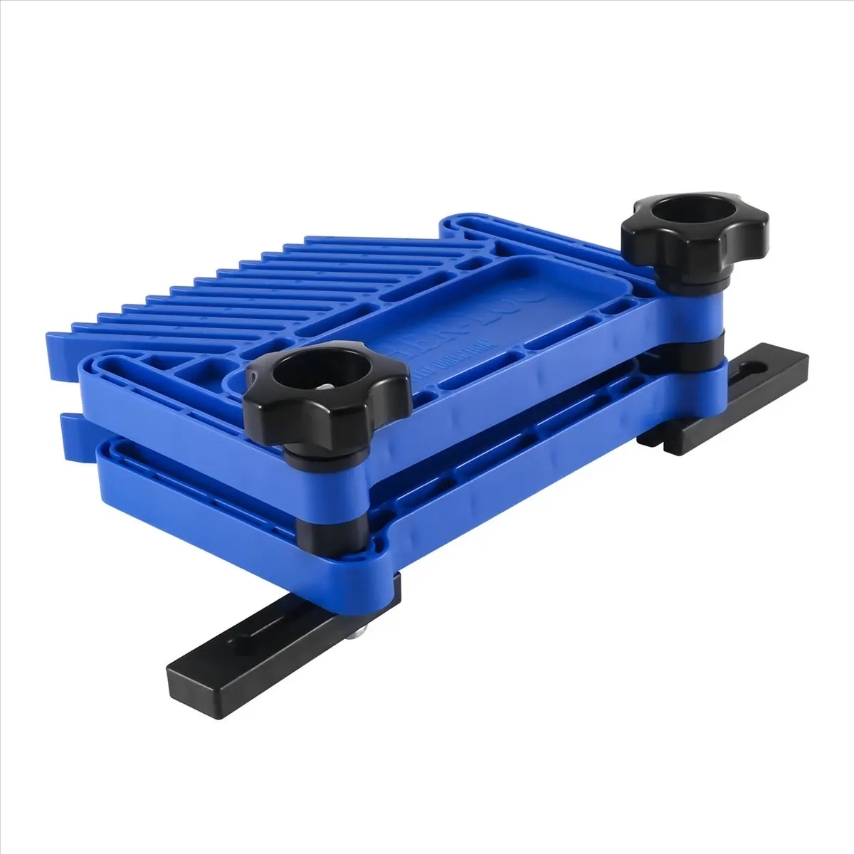 A38M 2Pcs Adjustable Woodworking Tools Feather Board for Table Saws, Router Tables & Band Saw with T-Slots, Miter Slots-Blue