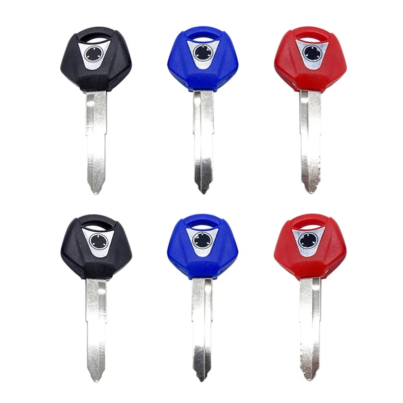 1PC 43mm Fit for YAMAHA YZF XJR1300 FJR1300 MT09 MT07 XJ6 TMax FZ6 FZ8 R3 R1 R6 Motorcycle Uncut Blade Blank Key Embryo