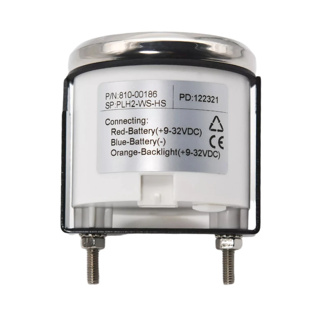 Universeller 52-mm-Stundenzähler, digitaler Stundenzähler, Messgerät, Zähler, wasserdichtes digitales Zeigerinstrument mit roter Hintergrundbeleuchtung