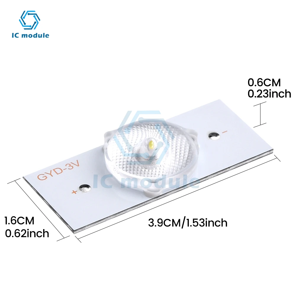 3V 6V SMD Lamp Beads With Optical Lens Fliter for 32-65 inch LED TV Repair With 2M Cable LED Backlight Strip Accessories