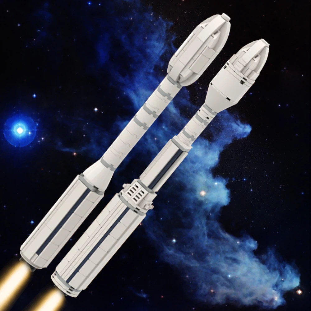 

Vega and Vega-C Heavy Saturn Rocket Building Blocks Set Spaceship Idea Assemble Bricks Toys For Children Birthday Gift