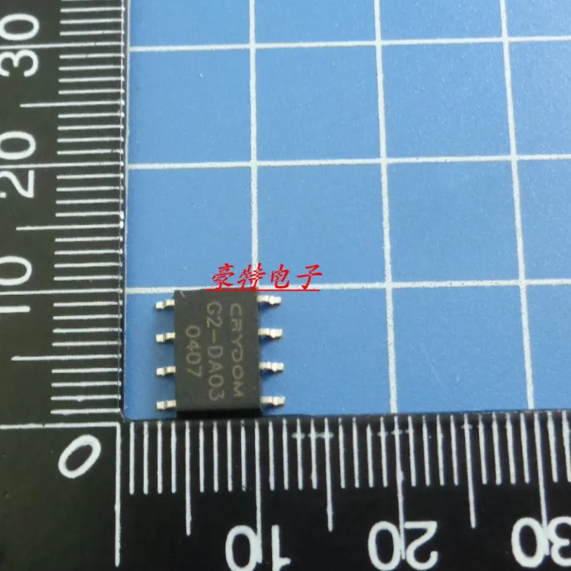 4pcs/Imported SMD Micro 1.2-1.5VDC 50MA Control 400VAC Dual Normally Open Solid State Relay