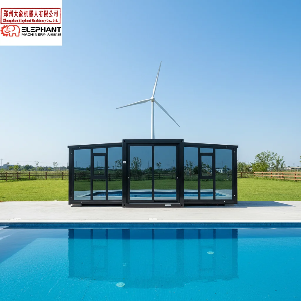 Cheap Prefabricated 40Ft 20Ft Modern Movable Home 2 3 4 5 Bedroom Prefab Light Steel Container Expandable House