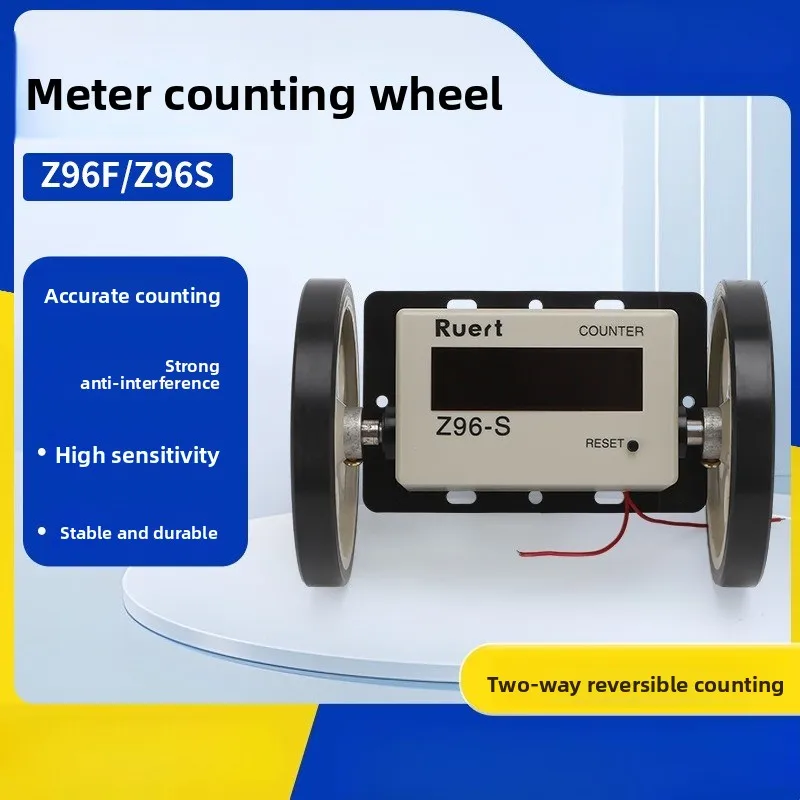 Z96-FZ96-S Mechanical Roller Type Electronic Counter Meter Wheel Length Metering Encoder