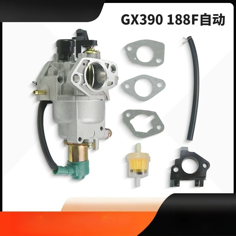 gx390-188f発電機用自動チョーク付きキャブレター、16100-z5f-f01の代替品、11hp-13hpエンジン部品に適合