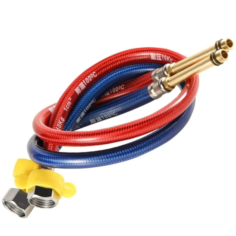 Plastic-Coated Faucet Water Inlet Pipe Explosion Proof Hot Cold Tube Hot Cold Water Pipe 60cm Corrosion Resistant