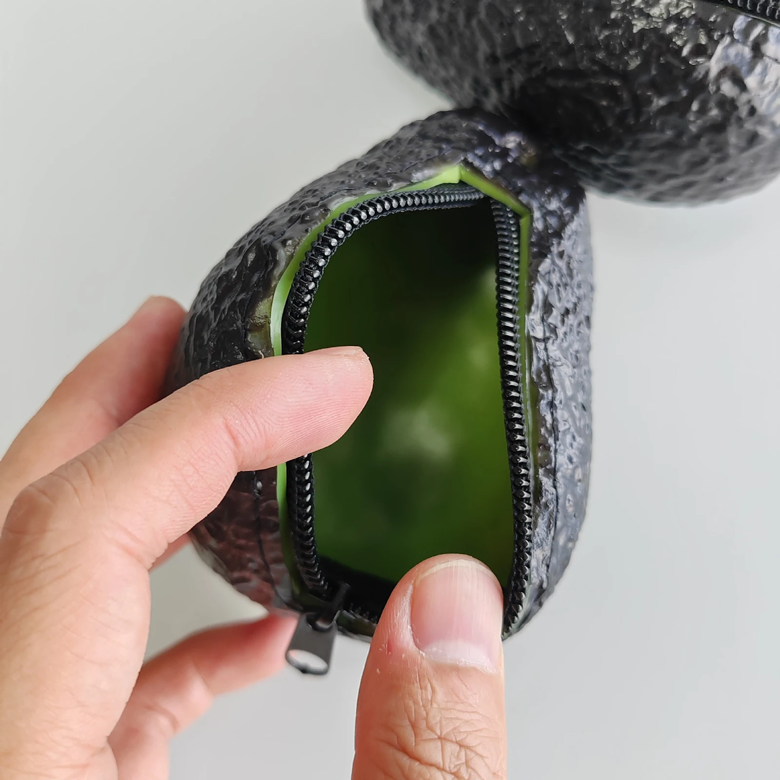 Avocado Purse Portable Girls Trendy Practical Handbag Storage Bag Zipper Closure Wallet for Party Street Dating Commuting Travel