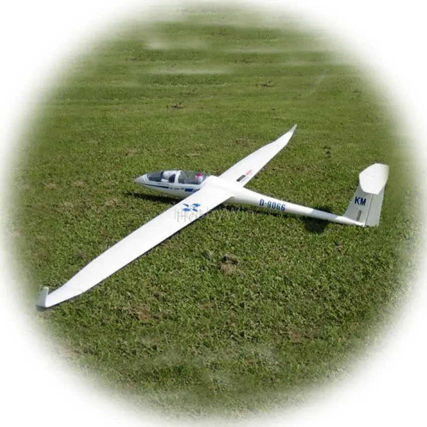 DG-1000 Slope Glider Fiberglass Fuselage & Wood Wing RC Scale Model Sailplane ARF without electric part