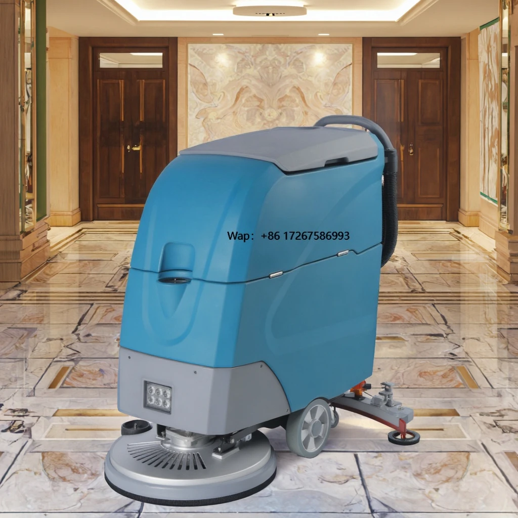 GS530 معدات التنظيف التجارية الصناعية الكهربائية المشي رائجة البيع مكون المحرك الأساسي لغسيل الأرضيات الصغيرة