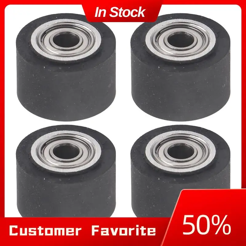 At03 top 4 peças rolo de alimentação de papel rolo de pitada plotter de corte de borracha rolo de pitada 4x11x16mm acessório de máquina de corte e gravação