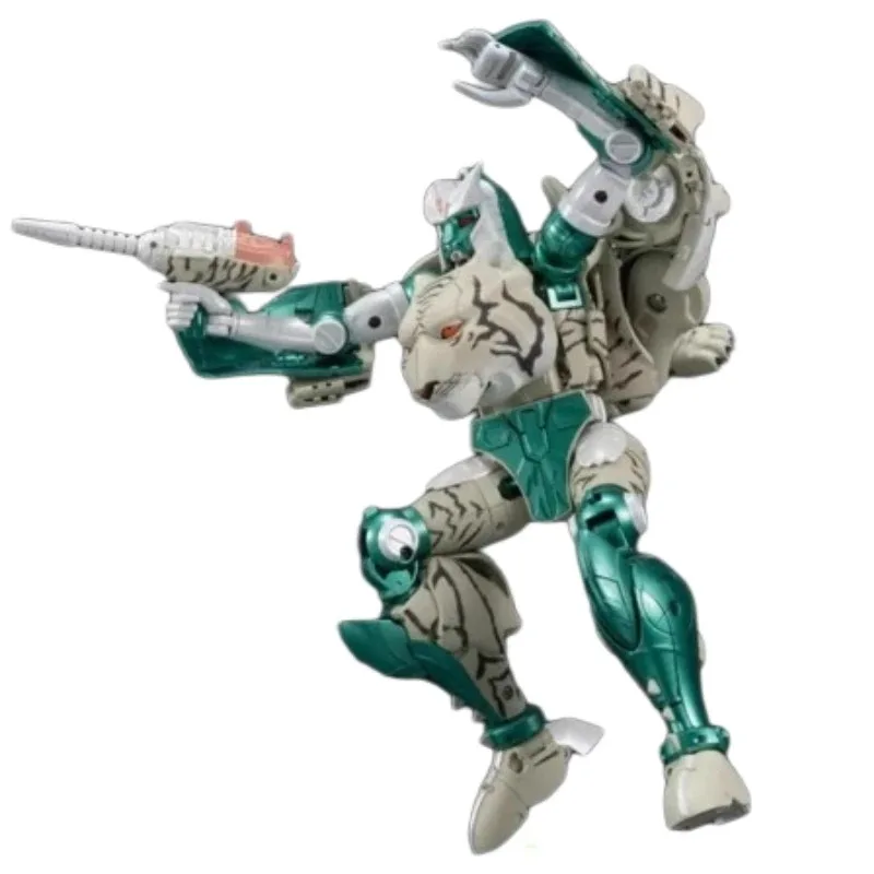 المخزون الجديد TransformerG1 MP50 White Tigerko مجموعة ألعاب الرسوم المتحركة Garage Kit  هدية مهرجان الفن شخصية الرسوم المتحركة جمع نموذج #3