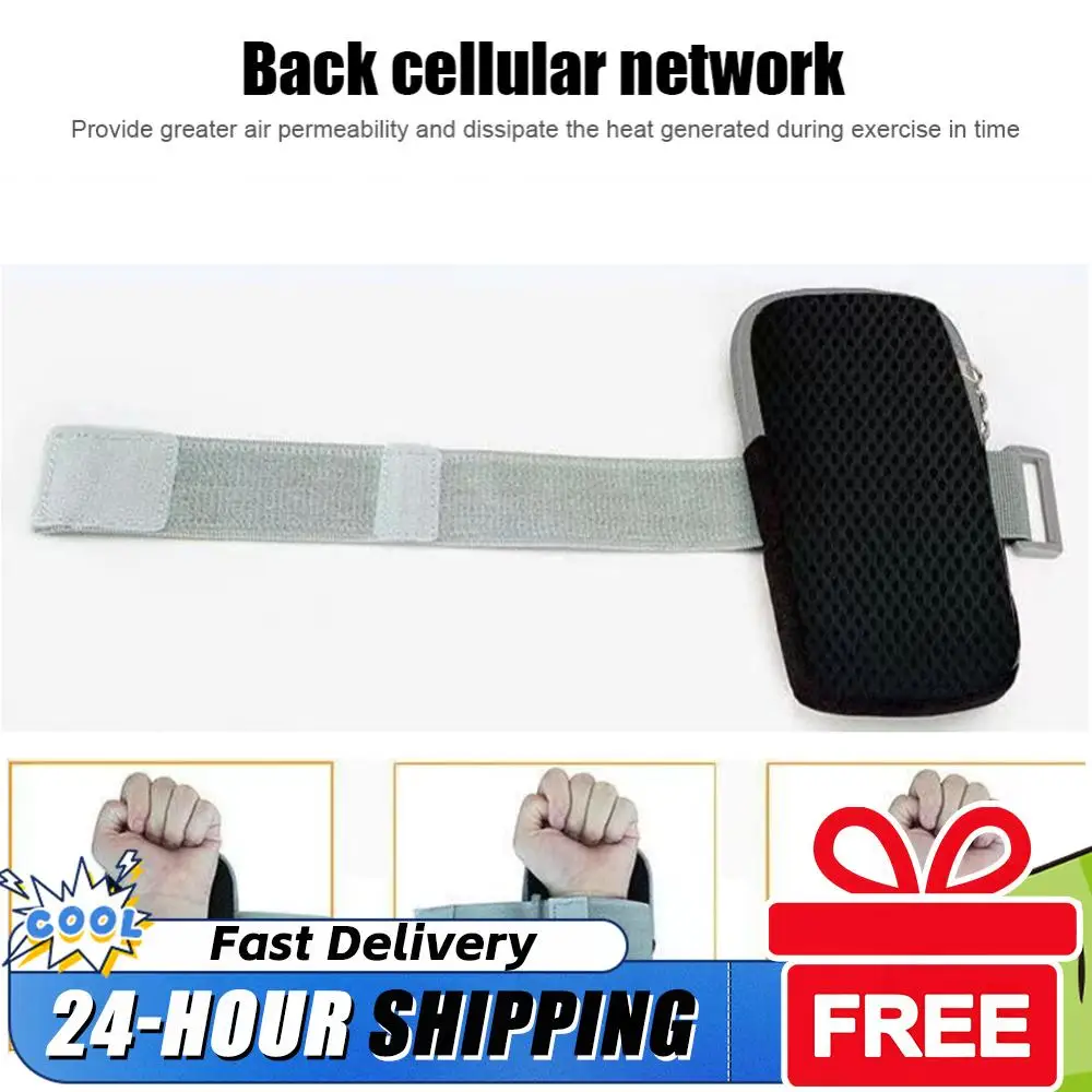 

Universal Running Armband Phone Case Holder Jogging Shockproof Phone Bag Fitness Gym Arm Band Cellphone Pouch
