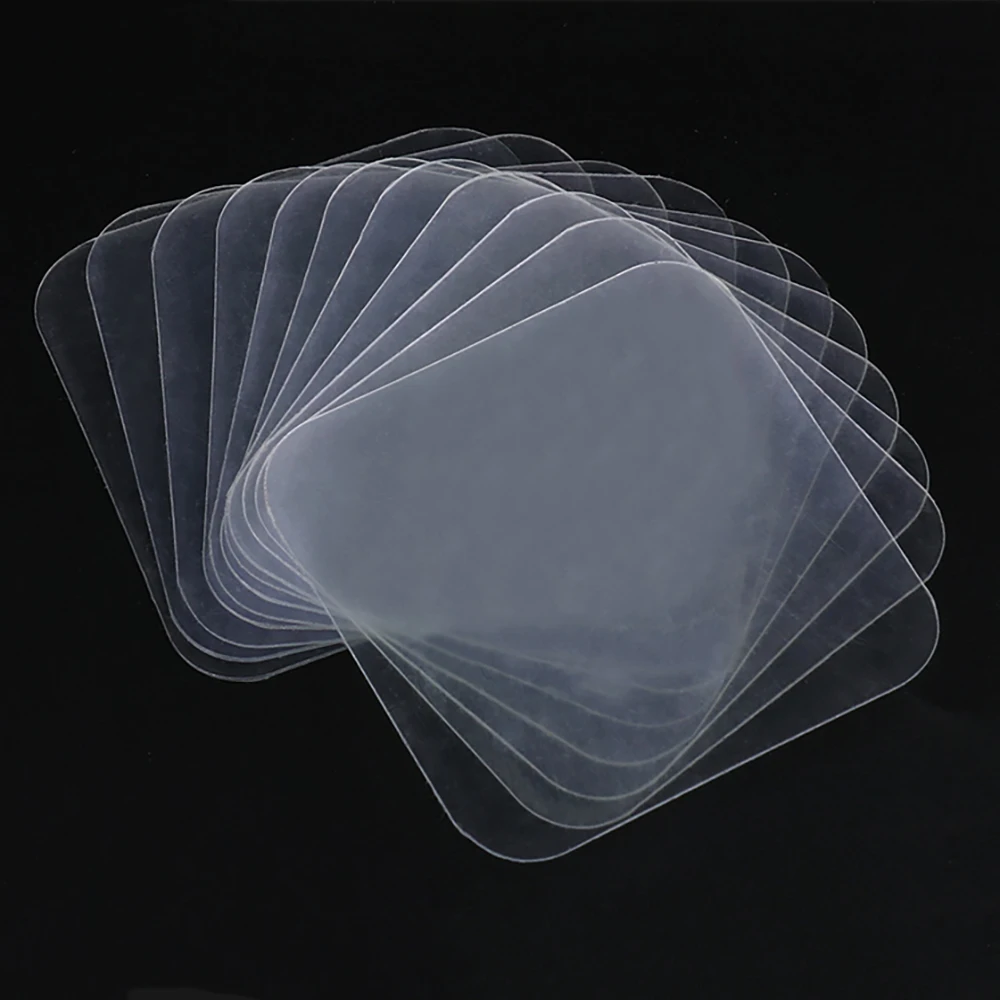 10-50Pcs Transparent Nano Double-Sided Tape Square Strong Non Marking Anti Slip Adhesive Tape Fixed 60x60mm Storage Patch