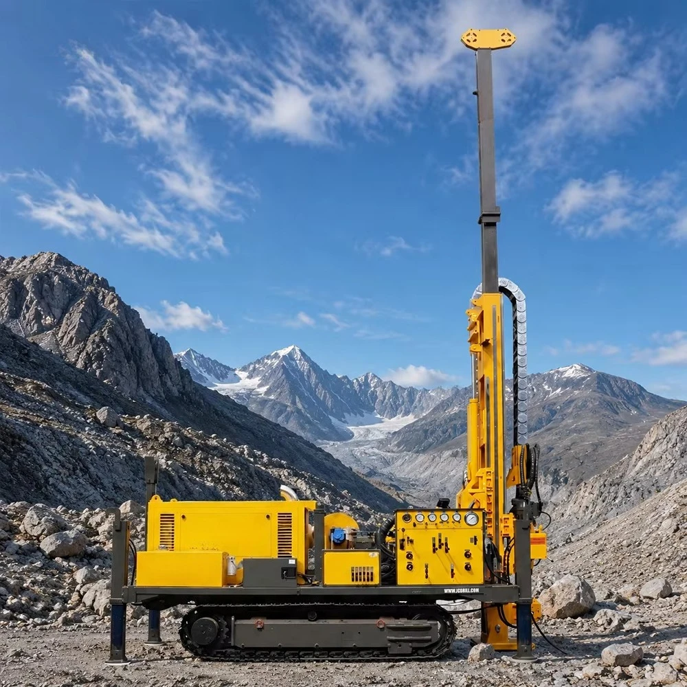 Fully Hydraulic Core Drilling Rig Diamond Core Drill Coring Rig Exploration Rig for Gold Mine Depth 100-500m High Efficiency