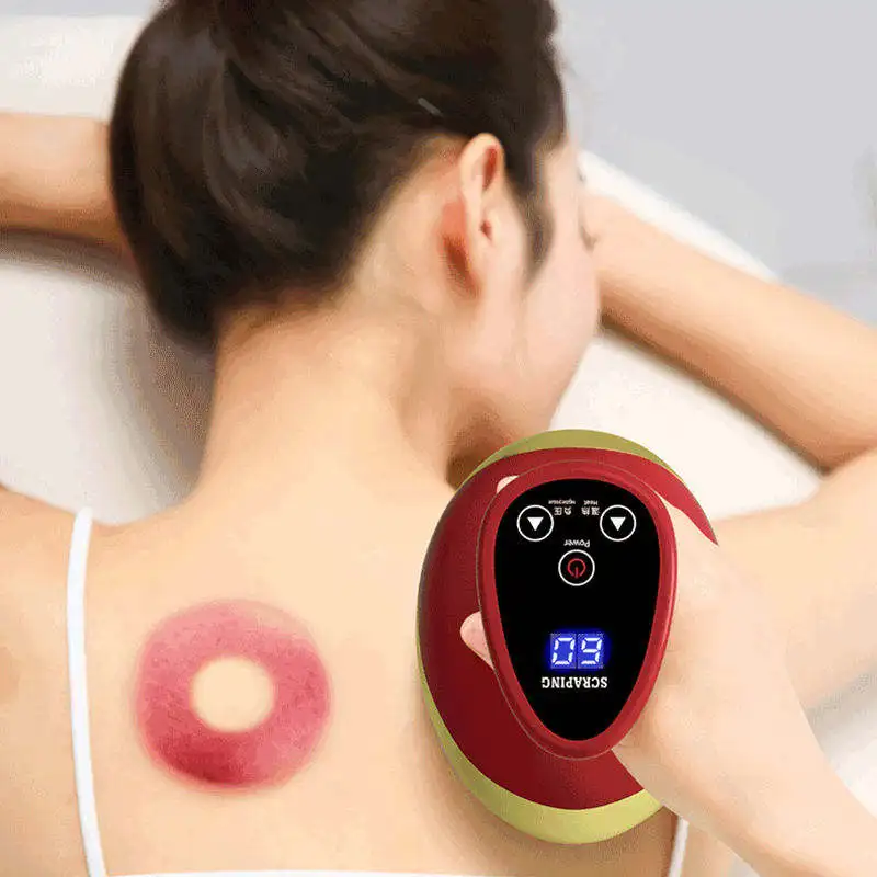 Massageador elétrico Cupping, Máquina traseira do corpo Gua Sha, Uso doméstico para massagem terapêutica