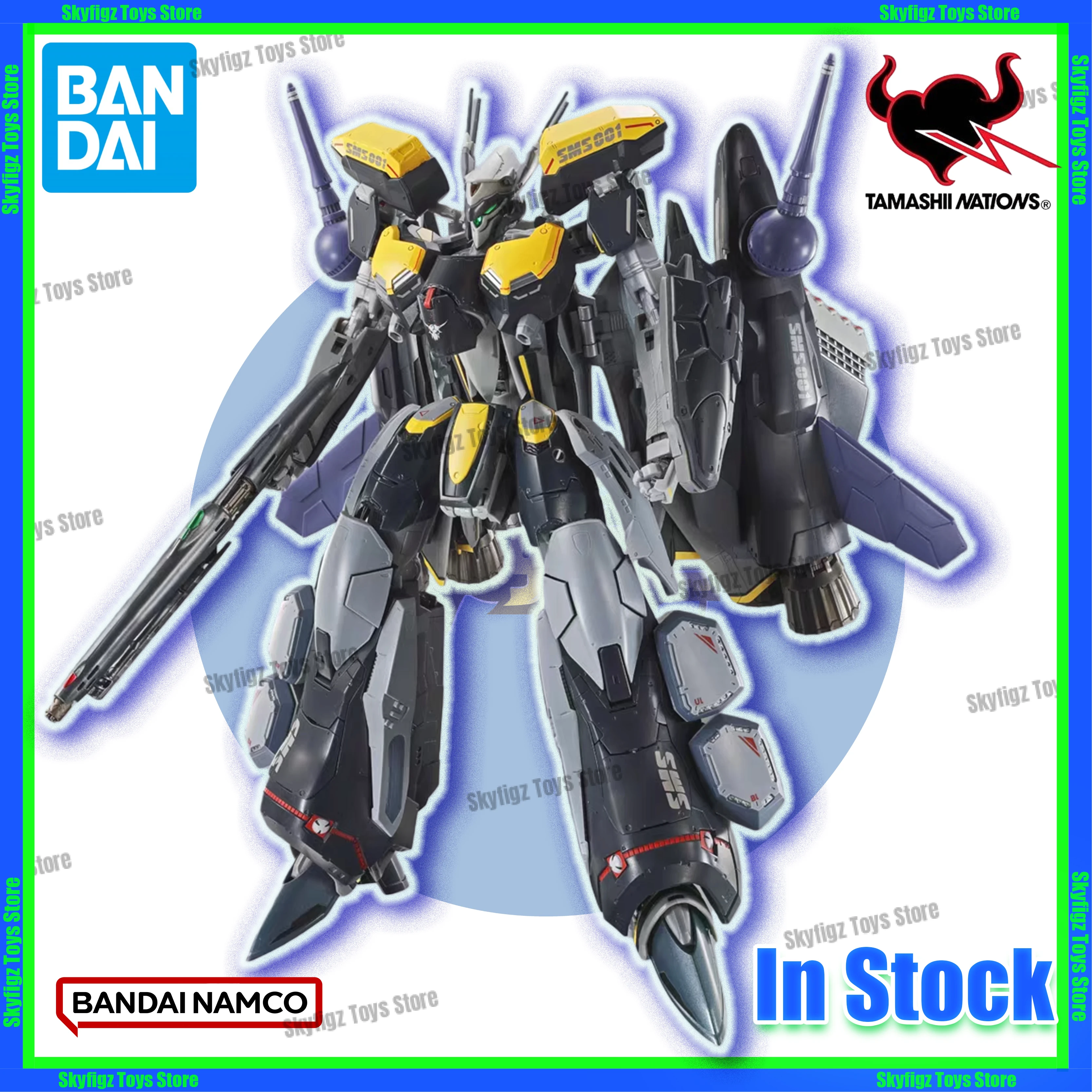 

In Stock Bandai Soul Limited DX Super Alloy Macross VF-25S Ozma Machine AP Set Ready Stock Action Figure Collection Gift
