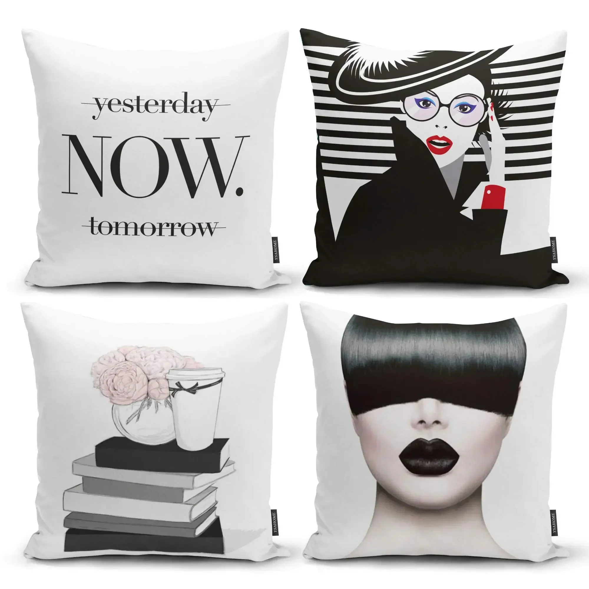 Fashionable women’s favorite linen pillowcase sofa cushion cover home decoration can be customized for you 40x40 50x50 60x60