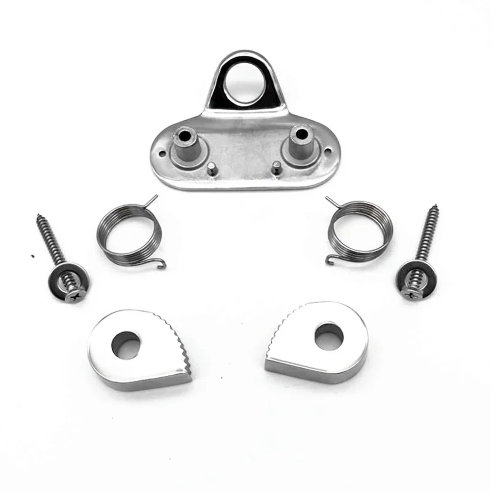 Brand New Hot Sale High Quality Pulley Rope Clamp Fairlead Parts 85*38mm Cleat Sailing Sailboat Kayak Canoe 1 Pcs