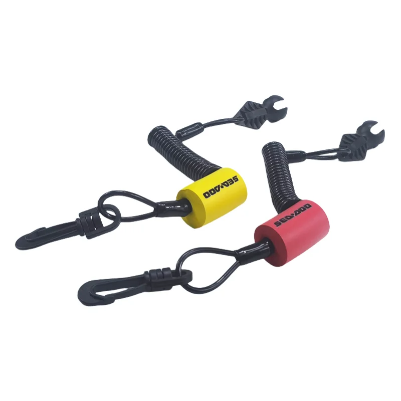 Spark Clip On Safety Lanyard Tether กุญแจลอยสําหรับ BRP Seadoo Spark 900 OEM: 278003410