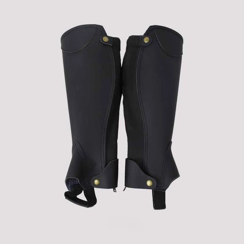 Equestrian Leg Guards Horse Riding Leg Protectors Comfortable Anti Wear Cowhide Equestrian Equipment for Riders