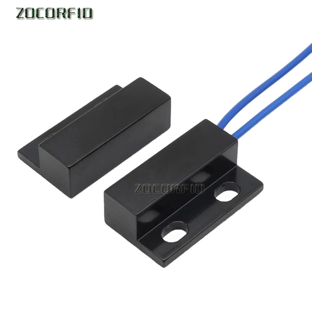 AC220V Waterproof Aluminum Alloy Wired Door Window Sensor Magnetic Switch Sensor For Automatic Control