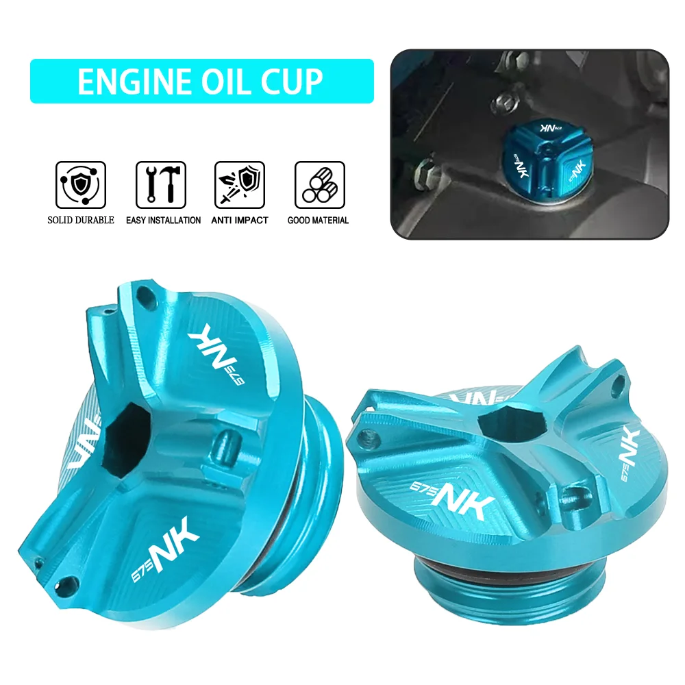 

For CFMOTO CF MOTO 675NK 675 NK 675 NK675 CF675NK 2024-2026 Motorcycle Accessories Engine Oil Cup Fuel Filler Tank Cap Cover